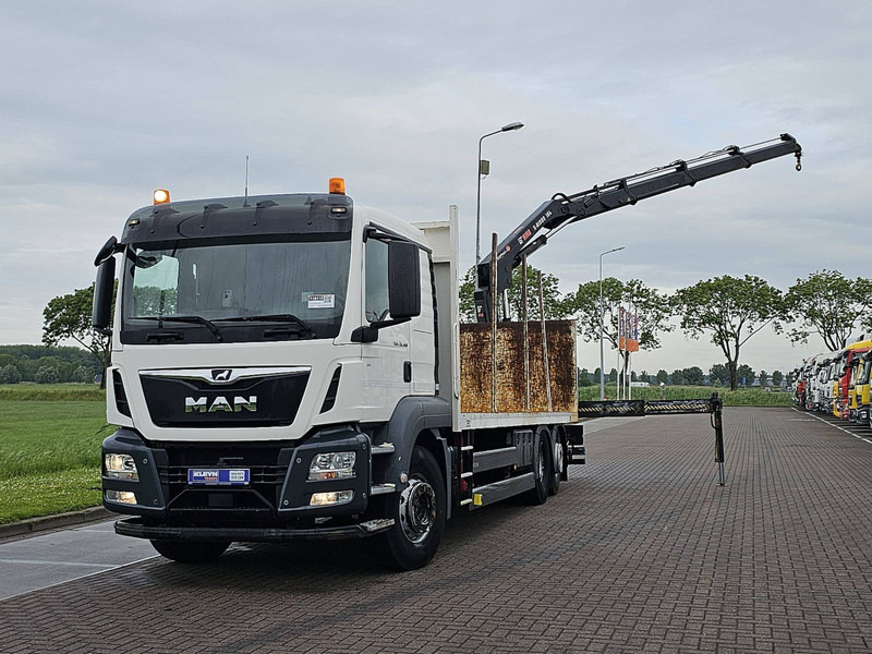 MAN 26.460 TGS - Dropside/ Flatbed truck, Crane truck: picture 2 MAN 26.460 TGS - Dropside/ Flatbed truck, Crane truck: picture 2