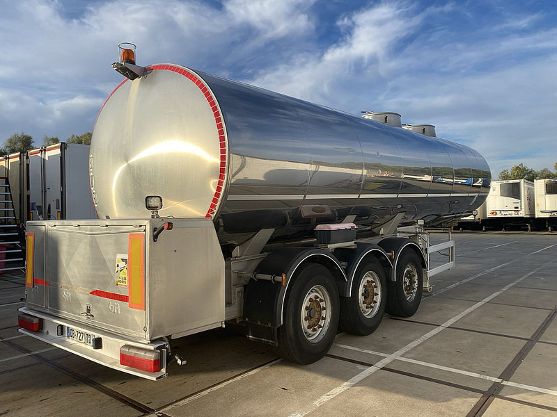 Magyar S38DD3 FOODSTUFF MILK - Tanker semi-trailer: picture 2 Magyar S38DD3 FOODSTUFF MILK - Tanker semi-trailer: picture 2