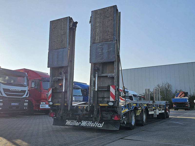 Mueller MITTELTAL T4 RMB 40 HYDR. RAMP. RADMULDE - Low loader trailer: picture 1 Mueller MITTELTAL T4 RMB 40 HYDR. RAMP. RADMULDE - Low loader trailer: picture 1