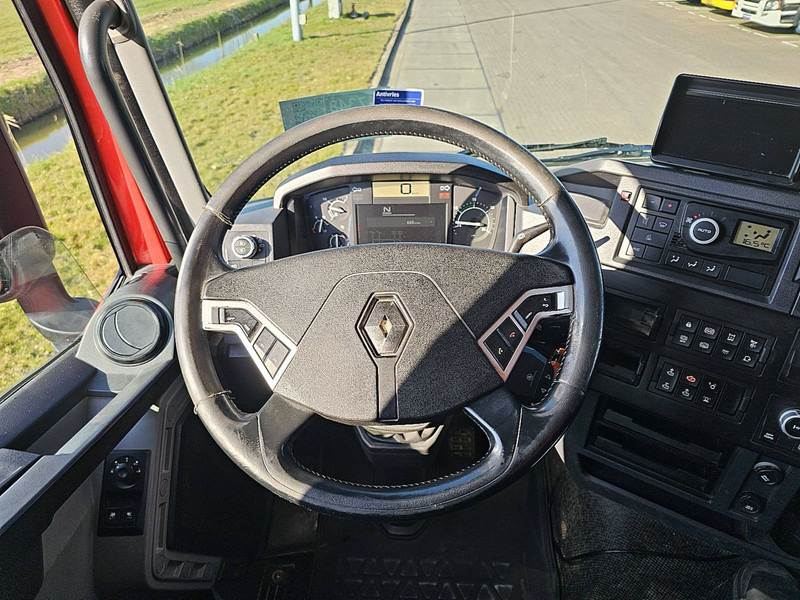 Interior photo 2: Dropside/ Flatbed truck, Crane truck Renault C 430 8X4 PALF. PK27000-F