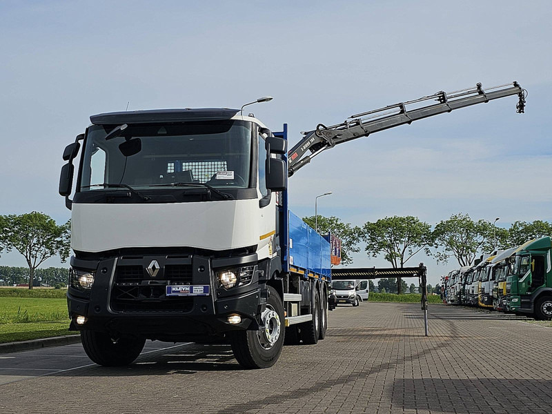 Renault K 430 HIAB 188ES4 - Dropside/ Flatbed truck, Crane truck: picture 1 Renault K 430 HIAB 188ES4 - Dropside/ Flatbed truck, Crane truck: picture 1