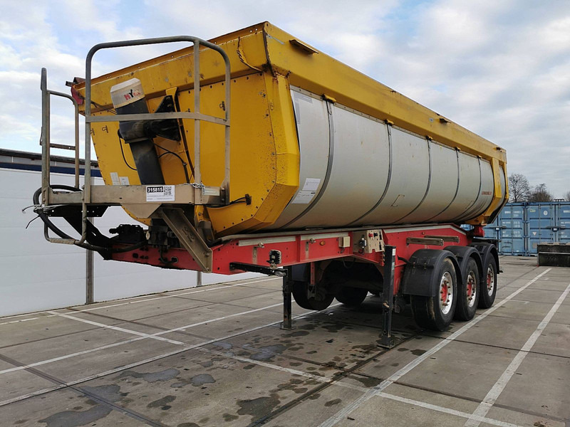 Tipper semi-trailer SCHWARZMUELLER 27M3 HALFPIPE: picture 1