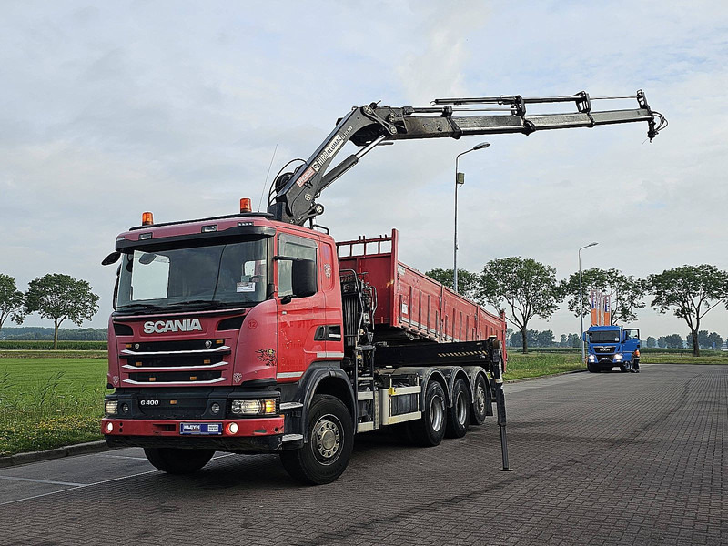 Scania G400 8X4*4 HIAB 211EP-3 - Tipper, Crane truck: picture 2 Scania G400 8X4*4 HIAB 211EP-3 - Tipper, Crane truck: picture 2