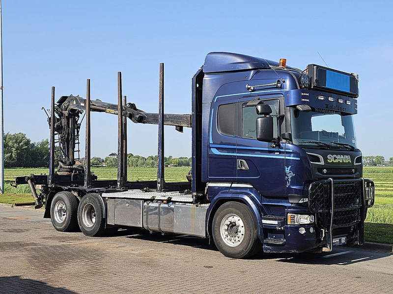 Scania R730 PALFING M120 WOOD - Timber truck, Crane truck: picture 5 Scania R730 PALFING M120 WOOD - Timber truck, Crane truck: picture 5