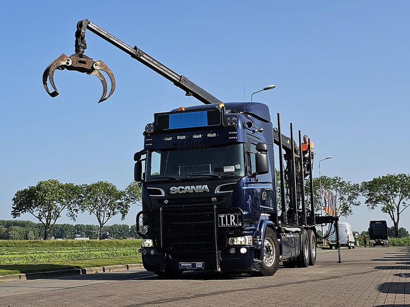 Scania R730 PALFING M120 WOOD - Timber truck, Crane truck: picture 1 Scania R730 PALFING M120 WOOD - Timber truck, Crane truck: picture 1