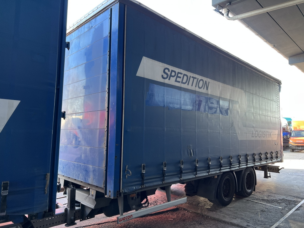 Wecon AZ218LN Jumbo Tandem 7,6m P+P Luftfederung - Curtainsider trailer: picture 3 Wecon AZ218LN Jumbo Tandem 7,6m P+P Luftfederung - Curtainsider trailer: picture 3