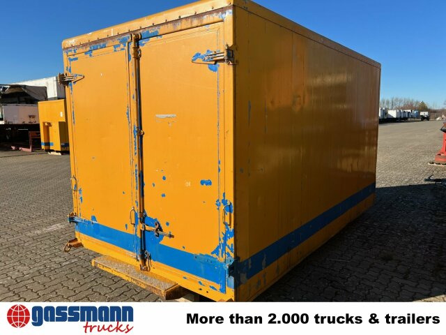 Abrollcontainer Kofferaufbau mit Flügeltüren - Roll-off container: picture 4 Abrollcontainer Kofferaufbau mit Flügeltüren - Roll-off container: picture 4