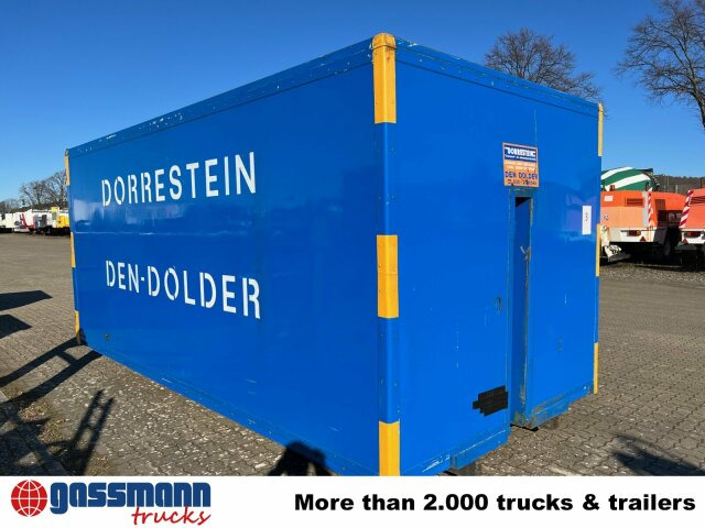 Abrollcontainer Kofferaufbau mit Flügeltüren - Roll-off container: picture 2 Abrollcontainer Kofferaufbau mit Flügeltüren - Roll-off container: picture 2