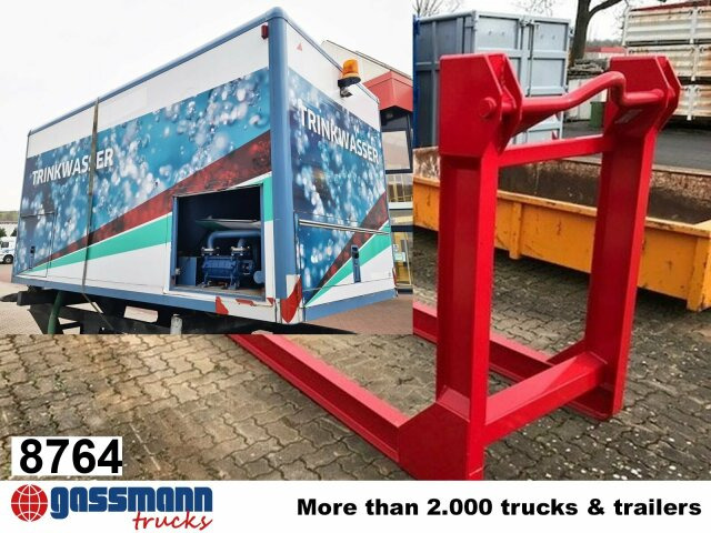 Abrollcontainer Kofferaufbau mit - Roll-off container: picture 1 Abrollcontainer Kofferaufbau mit - Roll-off container: picture 1