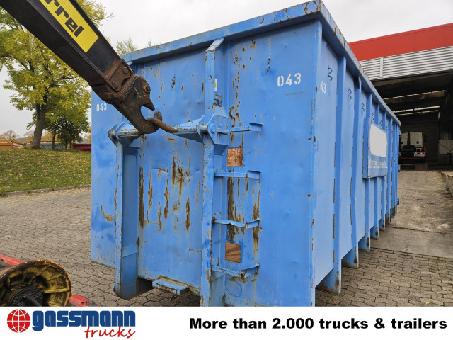 Abrollcontainer mit Flügeltür ca. 27m³ - Roll-off container: picture 2 Abrollcontainer mit Flügeltür ca. 27m³ - Roll-off container: picture 2