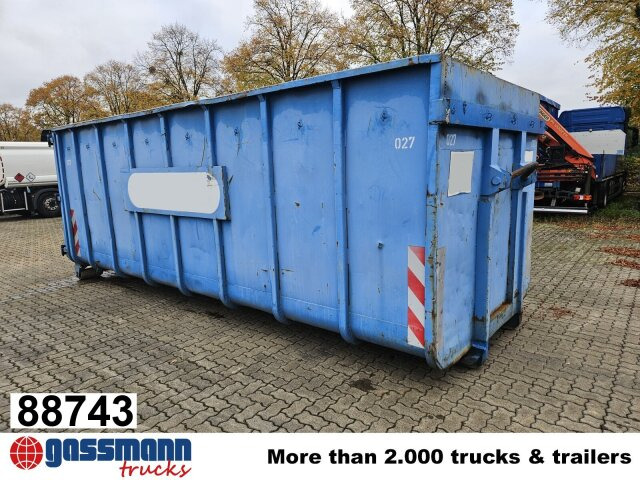 Abrollcontainer mit Flügeltür ca. 27m³ - Roll-off container: picture 1 Abrollcontainer mit Flügeltür ca. 27m³ - Roll-off container: picture 1