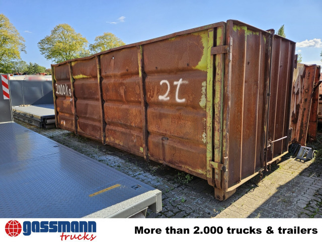 Abrollcontainer mit Flügeltür ca. 29m³ - Roll-off container: picture 3 Abrollcontainer mit Flügeltür ca. 29m³ - Roll-off container: picture 3