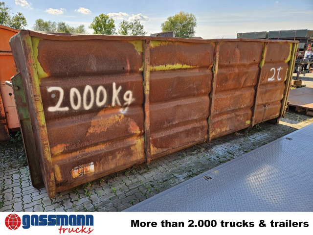 Abrollcontainer mit Flügeltür ca. 29m³ - Roll-off container: picture 2 Abrollcontainer mit Flügeltür ca. 29m³ - Roll-off container: picture 2