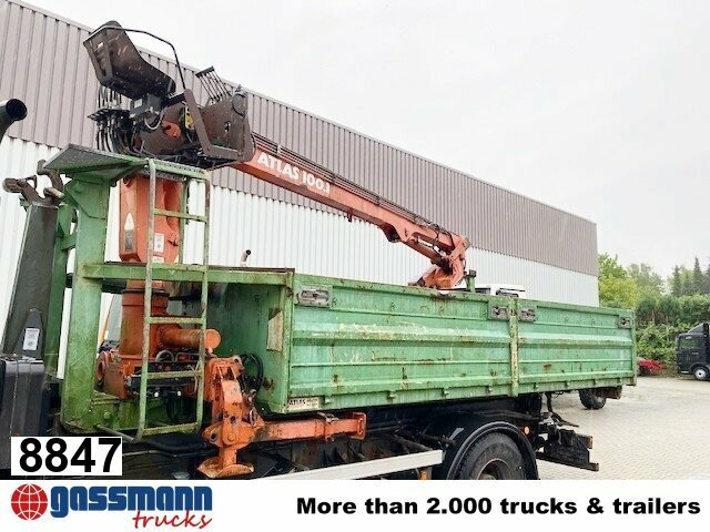 Abrollcontainer mit Flügeltüren & Atlas Kran - Roll-off container: picture 1 Abrollcontainer mit Flügeltüren & Atlas Kran - Roll-off container: picture 1