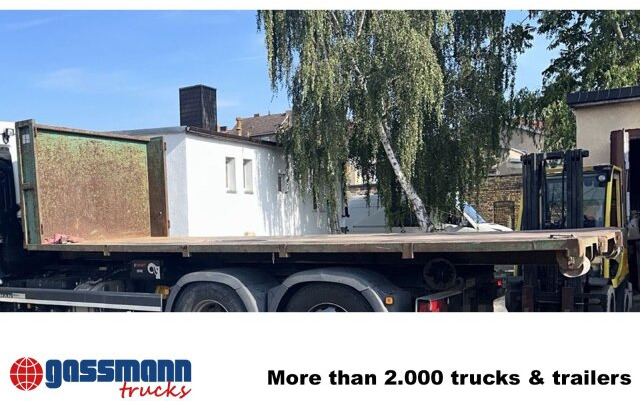 Abrollplattform mit Stirnwand - Roll-off container: picture 2 Abrollplattform mit Stirnwand - Roll-off container: picture 2