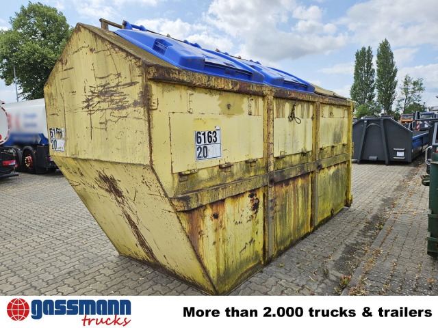 Absetzcontainer ca. 15m³ geschlossen mit Deckel - Skip bin: picture 5 Absetzcontainer ca. 15m³ geschlossen mit Deckel - Skip bin: picture 5