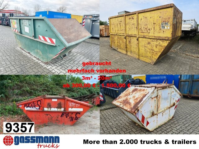 Absetzcontainer ca. 7m³ offen - Skip bin: picture 1 Absetzcontainer ca. 7m³ offen - Skip bin: picture 1