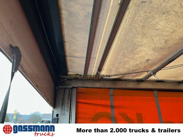 Dropside/ Flatbed semi-trailer Ackermann PS-F 5.3/10.1 E SPS, Edscha-Verdeck, LBW: picture 14