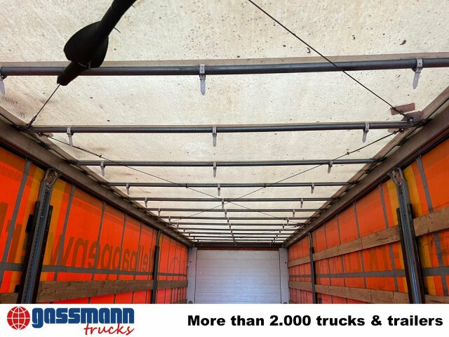 Dropside/ Flatbed semi-trailer Ackermann PS-F 5.3/10.1 E SPS, Edscha-Verdeck, LBW: picture 12