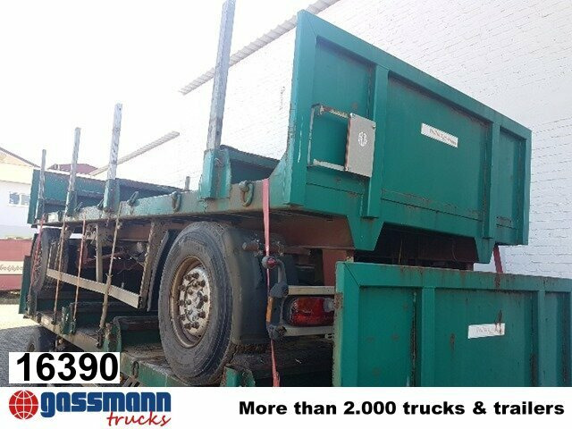 Anhänger Pritsche Plateau, Rungen, 3x vorh. ! - Dropside/ Flatbed trailer: picture 1 Anhänger Pritsche Plateau, Rungen, 3x vorh. ! - Dropside/ Flatbed trailer: picture 1