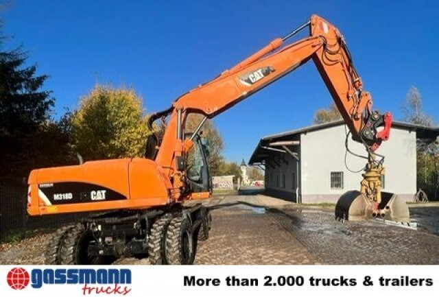 CAT M318D Mobilbagger - Wheel excavator: picture 4 CAT M318D Mobilbagger - Wheel excavator: picture 4