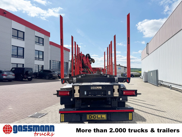 Timber semi-trailer Doll LOGO H3L-14XL, Liftachse, Nachlauflenkachse,: picture 10