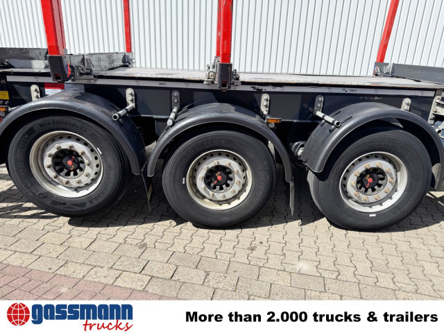 Timber semi-trailer Doll LOGO H3L-14XL, Liftachse, Nachlauflenkachse,: picture 6