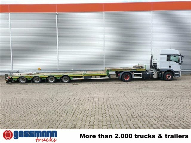 Faymonville STN-4AX, Ausziehbar auf 16,8m, 2x Lenkachse - Low loader semi-trailer: picture 2 Faymonville STN-4AX, Ausziehbar auf 16,8m, 2x Lenkachse - Low loader semi-trailer: picture 2