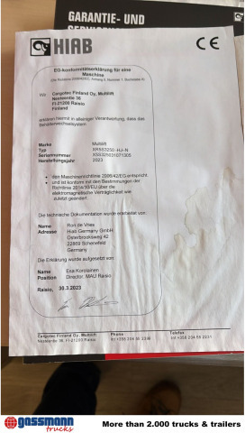 Hiab Multlift Cityabrollanlage XR 5 S 3250 bis 4 - Hook lift truck: picture 5 Hiab Multlift Cityabrollanlage XR 5 S 3250 bis 4 - Hook lift truck: picture 5