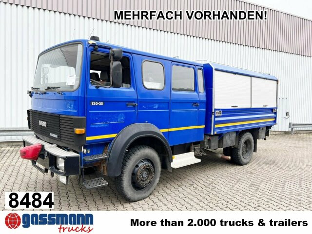 Iveco 120-23 AW 4x4 Doka, V8-Motor, Gerätewagen, - Fire engine: picture 1 Iveco 120-23 AW 4x4 Doka, V8-Motor, Gerätewagen, - Fire engine: picture 1