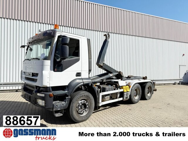 Iveco Trakker AD260T41/P 6x4, EEV, VDL S-21-5200 - Hook lift truck: picture 1 Iveco Trakker AD260T41/P 6x4, EEV, VDL S-21-5200 - Hook lift truck: picture 1