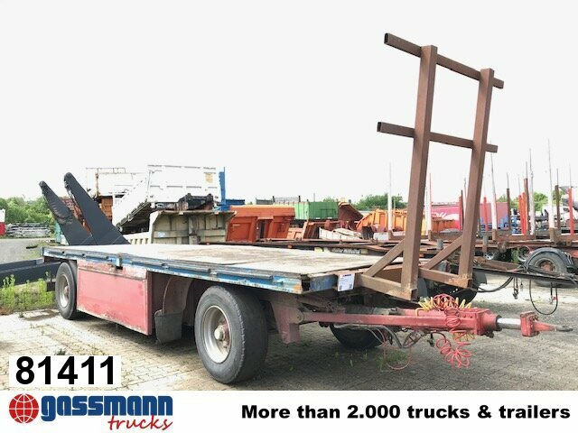 Kässbohrer V 12L - Dropside/ Flatbed trailer: picture 1 Kässbohrer V 12L - Dropside/ Flatbed trailer: picture 1