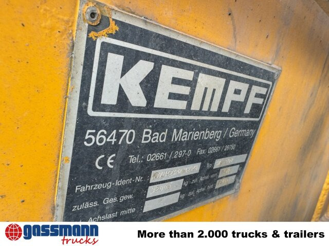 Kempf SKM 32/2, Alumulde ca. 27m³ - Tipper semi-trailer: picture 3 Kempf SKM 32/2, Alumulde ca. 27m³ - Tipper semi-trailer: picture 3