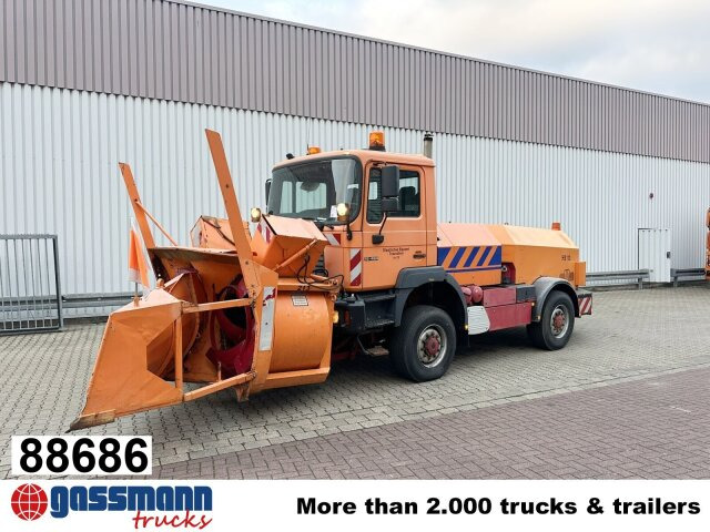 MAN 19.464 4x4 BB, Schneefräse mit Separatmotor - Road sweeper: picture 1 MAN 19.464 4x4 BB, Schneefräse mit Separatmotor - Road sweeper: picture 1