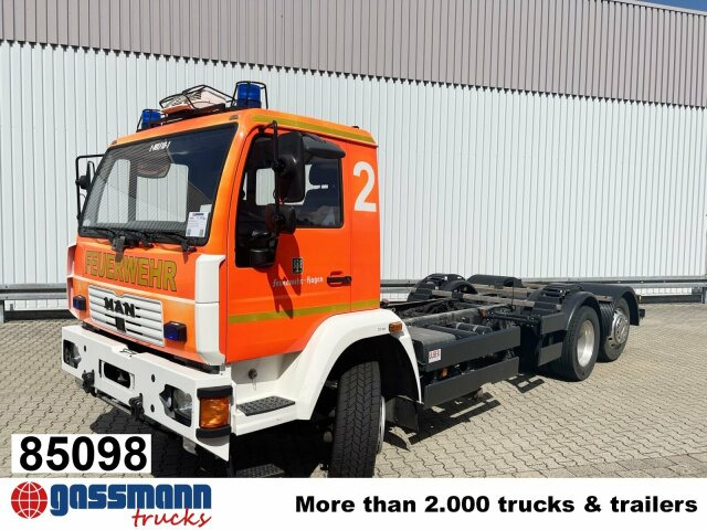 MAN 25/18.284 6x2-4 LL, Retarder, Lenkachse - Cab chassis truck: picture 1 MAN 25/18.284 6x2-4 LL, Retarder, Lenkachse - Cab chassis truck: picture 1