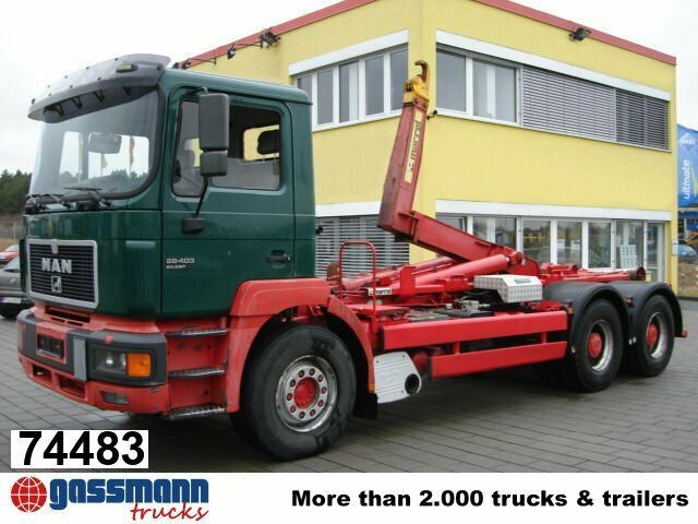 MAN 26.403 6x2, Marrell 26.70, AHK - Hook lift truck: picture 1 MAN 26.403 6x2, Marrell 26.70, AHK - Hook lift truck: picture 1