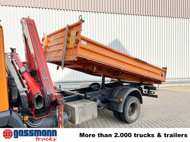 MAN 8.163 4x2 BB mit Kran Fassi F60A.23 - Tipper, Crane truck: picture 2 MAN 8.163 4x2 BB mit Kran Fassi F60A.23 - Tipper, Crane truck: picture 2