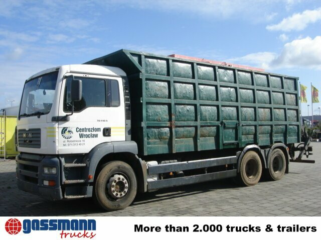 MAN TGA 26.413 BB 6x4 mit Heckkran Jonsered 1020 - Tipper: picture 5 MAN TGA 26.413 BB 6x4 mit Heckkran Jonsered 1020 - Tipper: picture 5