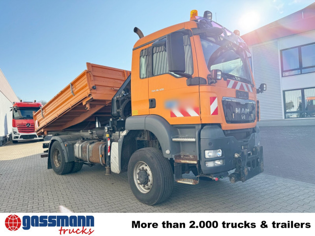 Tipper, Crane truck MAN TGS 18.320 4x4 BL, Wechselsystem,: picture 9 Tipper, Crane truck MAN TGS 18.320 4x4 BL, Wechselsystem,: picture 9