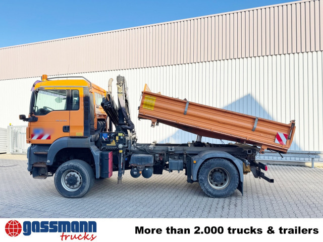 Tipper, Crane truck MAN TGS 18.320 4x4 BL, Wechselsystem,: picture 12 Tipper, Crane truck MAN TGS 18.320 4x4 BL, Wechselsystem,: picture 12