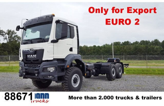 MAN TGS 33.440 6x6 BB CH, Euro2, Einzelbereifung - Cab chassis truck: picture 1 MAN TGS 33.440 6x6 BB CH, Euro2, Einzelbereifung - Cab chassis truck: picture 1