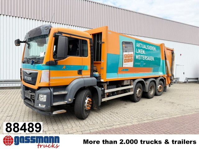 MAN TGS 35.360 8x2-6 BL, 2x Lenkachse, Zöller - Refuse truck: picture 1 MAN TGS 35.360 8x2-6 BL, 2x Lenkachse, Zöller - Refuse truck: picture 1