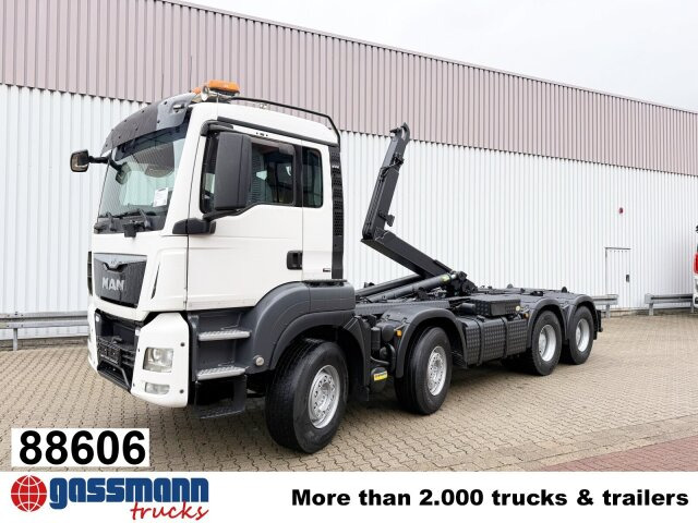MAN TGS 35.480 8x4 BL, PriTarder, Navi - Hook lift truck: picture 1 MAN TGS 35.480 8x4 BL, PriTarder, Navi - Hook lift truck: picture 1