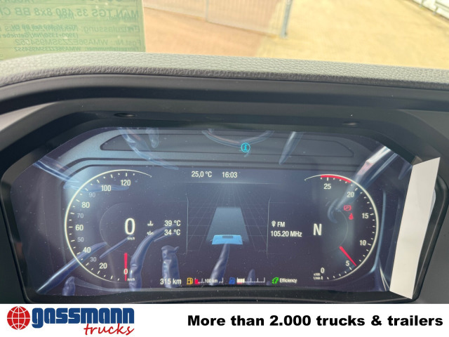 MAN TGS 35.480 8x8 BB CH, Meiller Stahlmulde 18m³ - Dumper: picture 4 MAN TGS 35.480 8x8 BB CH, Meiller Stahlmulde 18m³ - Dumper: picture 4