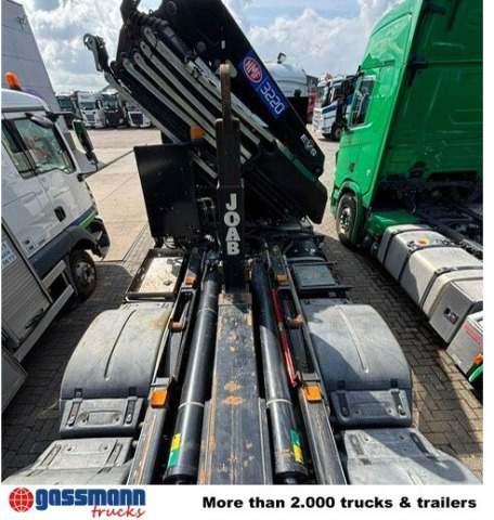 MAN TGS 35.500 8x4-4 BL, Lenk-/Liftachse, Kran HMF - Hook lift truck, Crane truck: picture 2 MAN TGS 35.500 8x4-4 BL, Lenk-/Liftachse, Kran HMF - Hook lift truck, Crane truck: picture 2