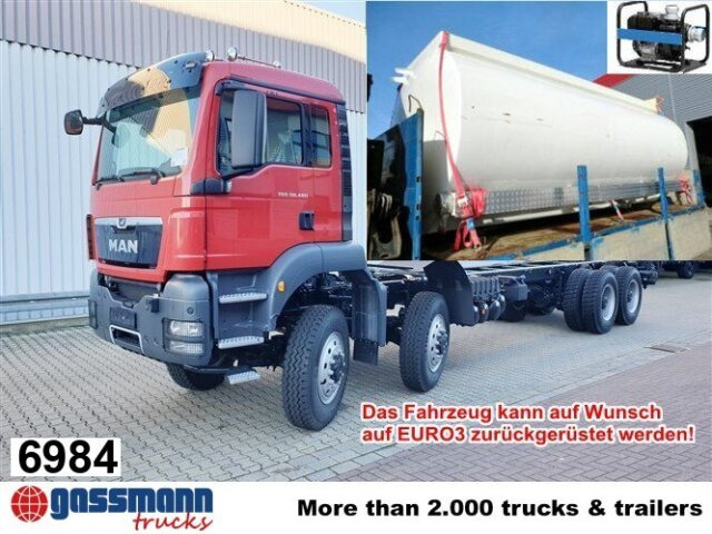 MAN TGS 41.480 8X6 BB, ca. 25.000l mit Separatpumpe - Tanker truck: picture 1 MAN TGS 41.480 8X6 BB, ca. 25.000l mit Separatpumpe - Tanker truck: picture 1