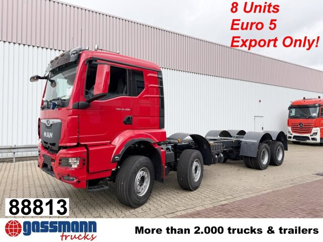 MAN TGS 41.480 8x4 BB CH, MEHRFACH VORHANDEN! - Cab chassis truck: picture 1 MAN TGS 41.480 8x4 BB CH, MEHRFACH VORHANDEN! - Cab chassis truck: picture 1