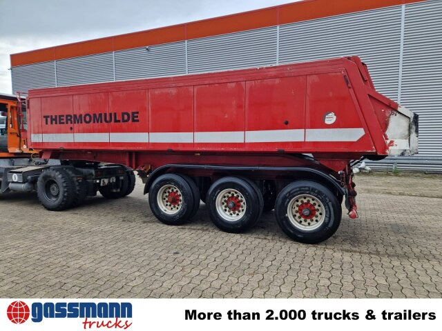 Tipper semi-trailer Meierling MSK 24 Voll-Alu Iso-Kastenmulde, ca. 25m³, 2x: picture 9 Tipper semi-trailer Meierling MSK 24 Voll-Alu Iso-Kastenmulde, ca. 25m³, 2x: picture 9