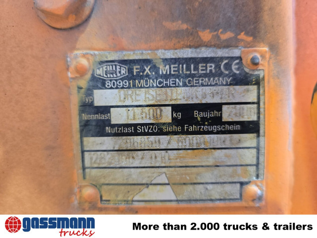 Tipper Meiller 3-Seiten-Kippaufbau: picture 9 Tipper Meiller 3-Seiten-Kippaufbau: picture 9