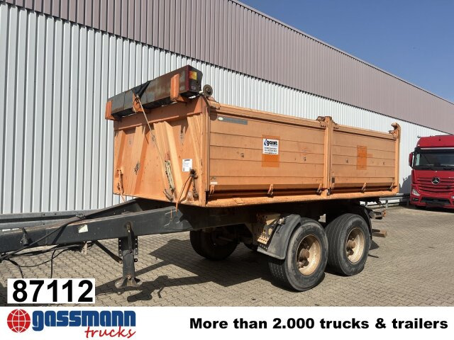Meiller Meiller MZDA 18/2, geteilte Bordwände - Tipper trailer: picture 1 Meiller Meiller MZDA 18/2, geteilte Bordwände - Tipper trailer: picture 1